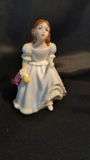 Vintage Royal Doulton England Bone China HN 3043 Lynsey Figurine 5" 1984