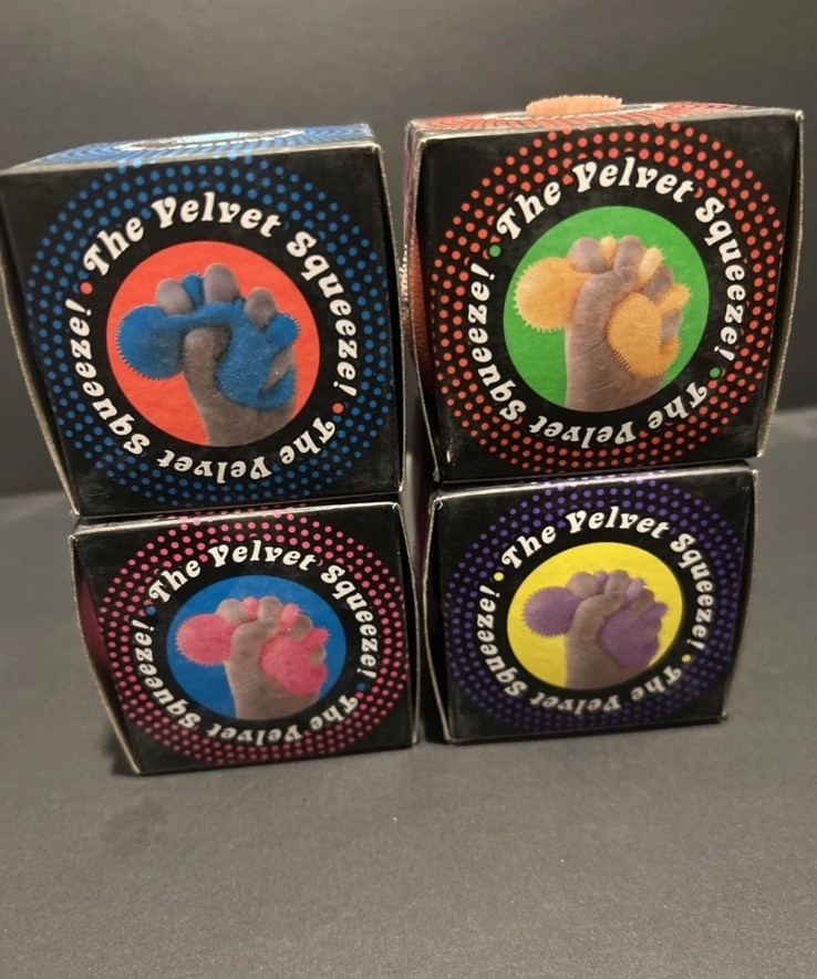 NeeDoh Fuzz Ball The Velvet Squeeze AUTHENTIC COLOR MAY VARY | eBay