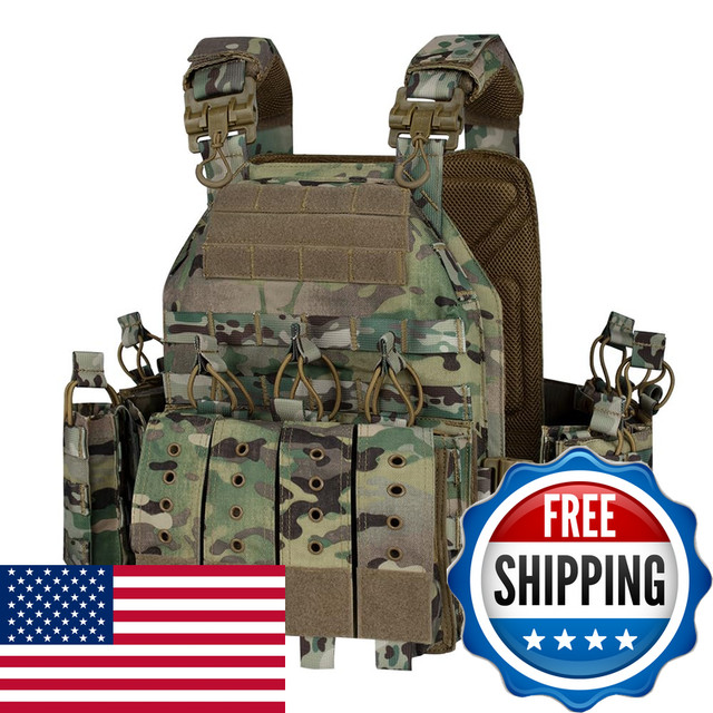 vAv YAKEDA Camo Tactical Outdoor Carrier Vest