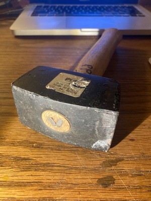 SCULPTURE HOUSE  9'' long  HAMMER ITALY SH-H20 vintage Hand Tool Great Quality