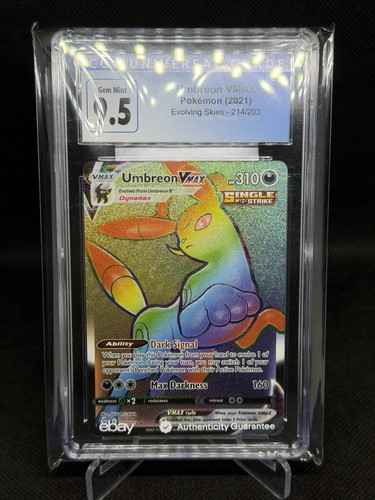 Umbreon VMAX graded CGC 10 for sale on eBay