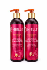 Mielle Pomegranate Honey Shampoo Conditioner Set 12oz Moisturizing Duo