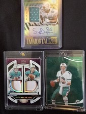 3-Card Miami Dolphins Lot