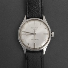 Vintage Benrus 3-Star Selfwinding Automatic Watch 31mm Stainless Steel Running