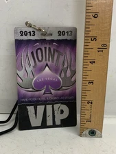 Motley Crue 2013 Sep 18-Oct 6 Evening In Hell Hard Rock Las Vegas VIP Pass A023