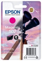 Epson 502 C13T02V34010 Originale Druckerpatronen Magenta 3,3 Ml