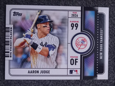 2026 TOPPS SERIES 1 BASEBALL AARON JUDGE BIG TICKET PLAYER INSERT#BTP-18