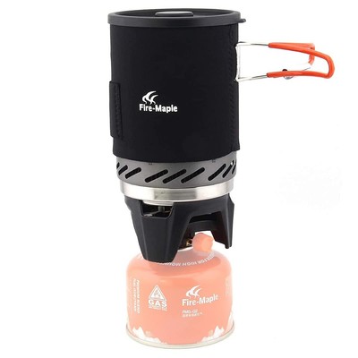 Fire-Maple Fixed Star 1 Camping Backing Stove Cooking System with Camp Pot Po...