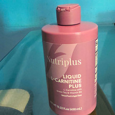 Nutriplus Liquid L-Carnitine Plus Green Tea & Vitamin B6 Peach & Apple 15.22oz