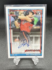 2026 Topps Series 1 Auto 1991 Will Robertson #91A-RDB White Sox RC