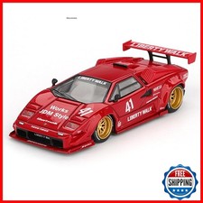 Mini GT 1:64 Lamborghini Countach LB-Works Red Limited Edition MGT01100 Diecast