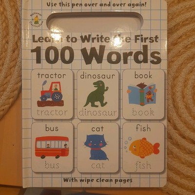 learn to write the first 100 words with Writing Pen Buch -
