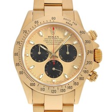 ROLEX Cosmograph Daytona 116528 Champagne x nero numero Y seconda mano uomo