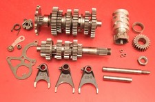 2000 98-05 KTM 200SX 200 EXC SX Transmission Gears Shaft Shift Fork Drum Gearbox