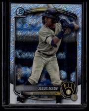 2025 Bowman Chrome #BCP-245 Jesus Made Prospects Shimmer