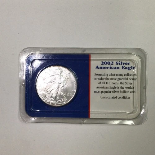 2002 1 oz Silver American Eagle (Brilliant Uncirculated)