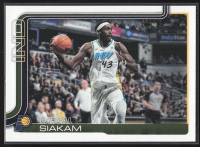 2025-26 Topps Pascal Siakam Indiana Pacers #53