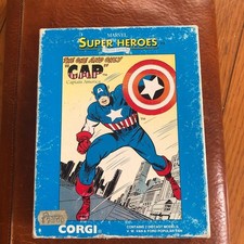MAREL SUPER HEROES EDITIONS Captain America CORGI intage