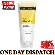 John Frieda Go Blonder Lightening Shampoo Blonde Hair 250 ml UK