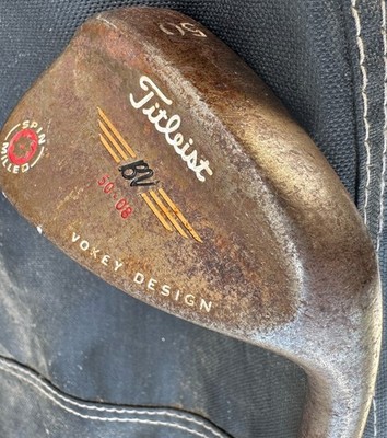 Titleist Vokey Spin Milled Oil Can 50.08 Wedge S200 Dynamic Gold Steel RH