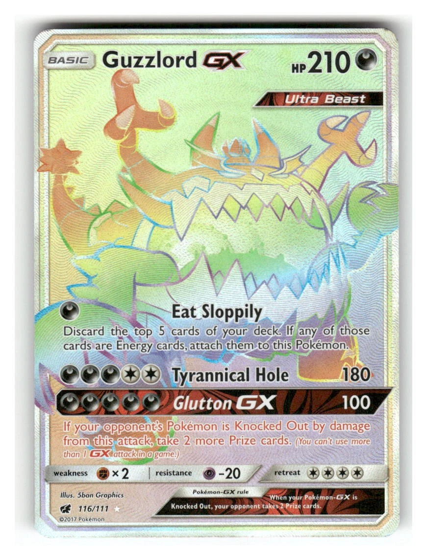 Guzzlord GX Pokémon TCG Cards for sale | eBay