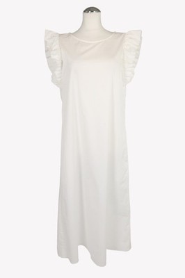 Riani Damen Kleid Gr. 36 Weiß NEU Shiftkleid