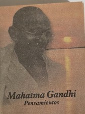 MAHATMA GANDHI pocket book Vintage ? Rare must see free postage