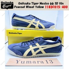 Onitsuka Tiger Mexico 66 SD Vin Peacoat Wheat Yellow 1183C015-400 Unisex Size