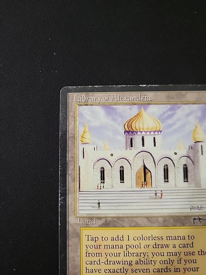 Library of Alexandria Arabian Nights PLD MTG Magic the Gathering - Image 3 of 4