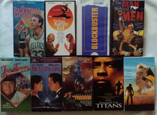 9 VHS Sports Larry Bird Next Karate He Got Game Joe Torre Titans Rookie Program