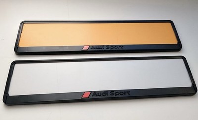Kennzeichenhalter Audi Sport schwarz