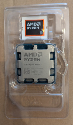 New AMD Ryzen 9 9900X 12-Core 4.4GHz AM5 Desktop Processor CPU 100-000000662