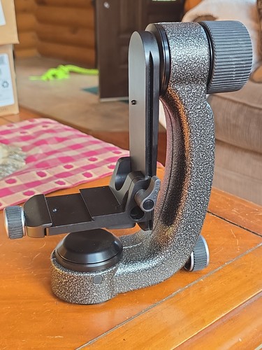 Gitzo GHFG1 Gimbal Smooth Fluid Head Arca Base Mount For Wildlife Sports Video..