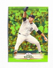 Tarik Skubal ~ 2025 Topps Stadium Club ~ Lime Green #67 mint card cy young