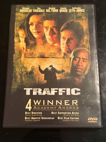 Traffic (DVD, 2000, Widescreen Edition, Michael Douglas, Drama, Subtitles)