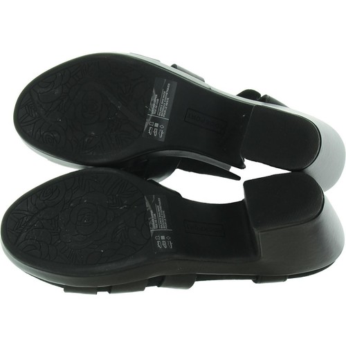Rockport Vivianne schwarze Damen-Sandalen mit Blockabsatz 10 Medium (B, M) BHFO 4067 - Bild 3 von 3