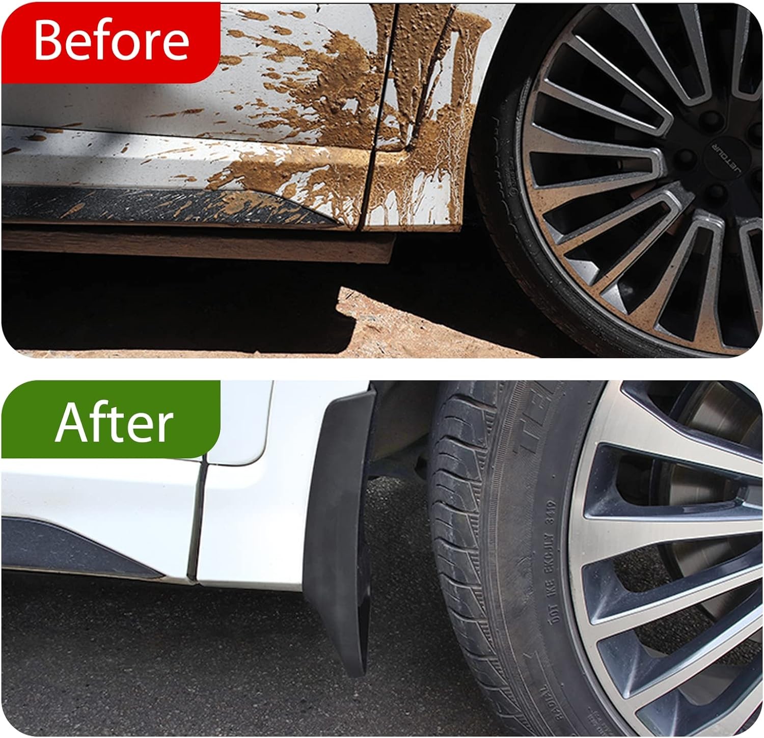 4x Truck Mud Flaps Splash Guards For2009 10-2013 Toyota Corolla 4-Dr l4