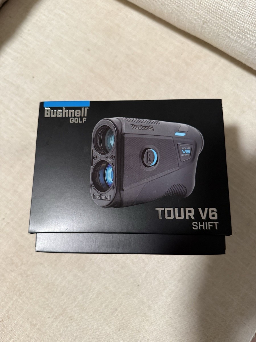 BRAND NEW Bushnell Golf TOUR V6 SHIFT black & blue 6X