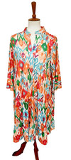 Southern Stitch Boho Southwest Print Tiered Midi Dress Size XL