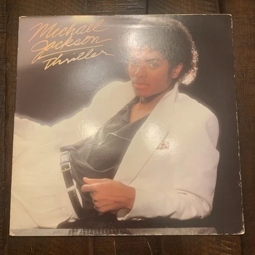 Thriller Michael Jackson Record Vinyl LP, 1982 VINTAGE Inner VG/VG