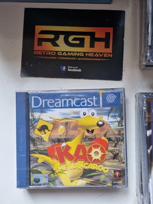 KAO THE KANGAROO SEGA DREAMCAST UK PAL NEW FACTORY SEALED NEAR MINT - Image 1 of 4
