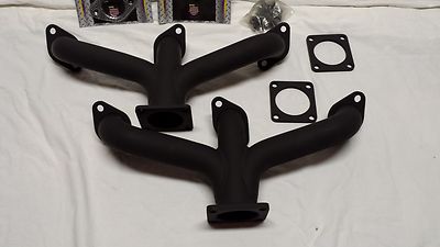 Auspuffkrümmer Ford Flathead, Center Dump Headers, plain steel
