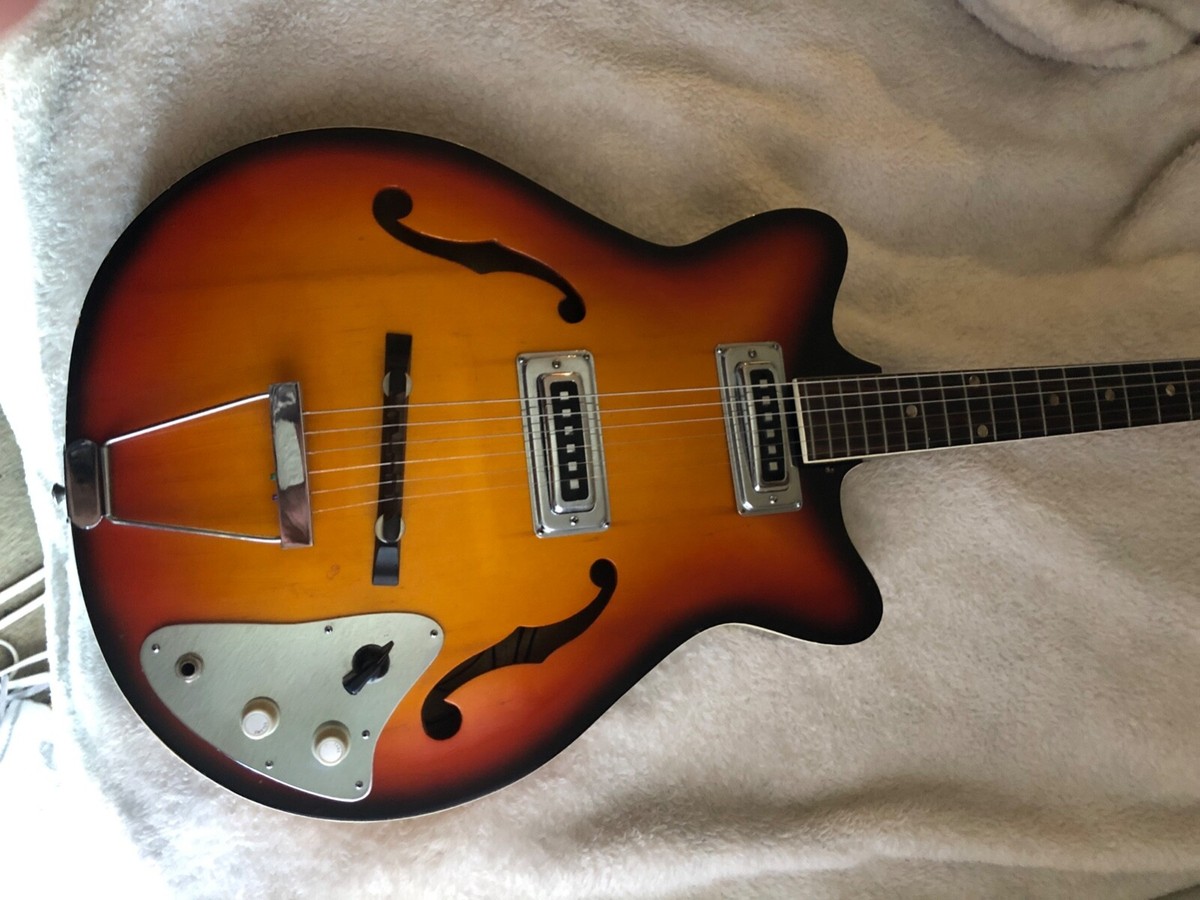 Vintage MaidenJapan 1970's KAWAI hollow body guitar. PRICE SLASHED