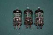 JAN 5654 6AK5 GE Audio Receiver Vacuum Tubes Trio  