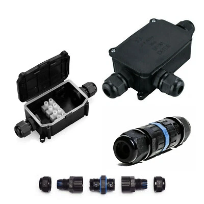 SECURICAM WATERPROOF JUNCTION BOX IP66 IP68 CASE ELECTRICAL CABLE WIRE CONNECTOR OUTDOOR