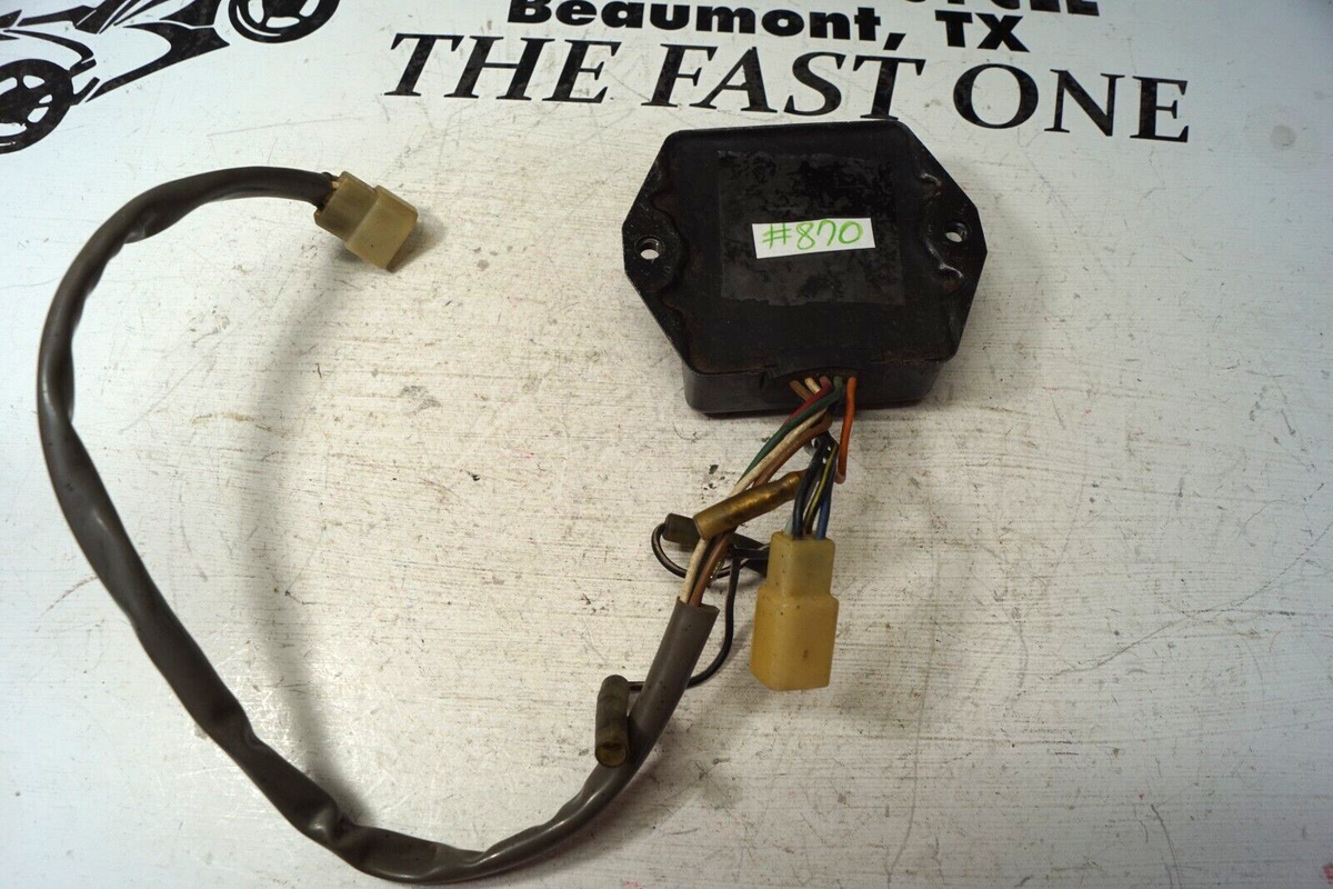 82-83 Yamaha XT125 XT200 CDI Unit Ignition Control Box 15E 82-83 Yamaha XT125 XT200 CDI Unit Ignition Control Box 15E
