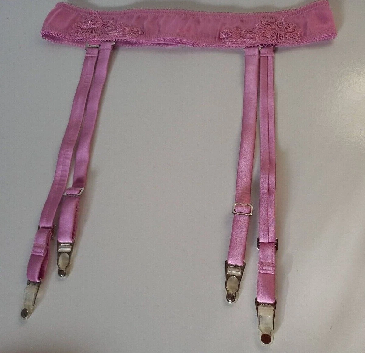 Porte-jarretelles La Perla Taille 44 Couleur Anis - Modèle Zigzag Soutache, 65% Soie, Neuf Avec étiquettes