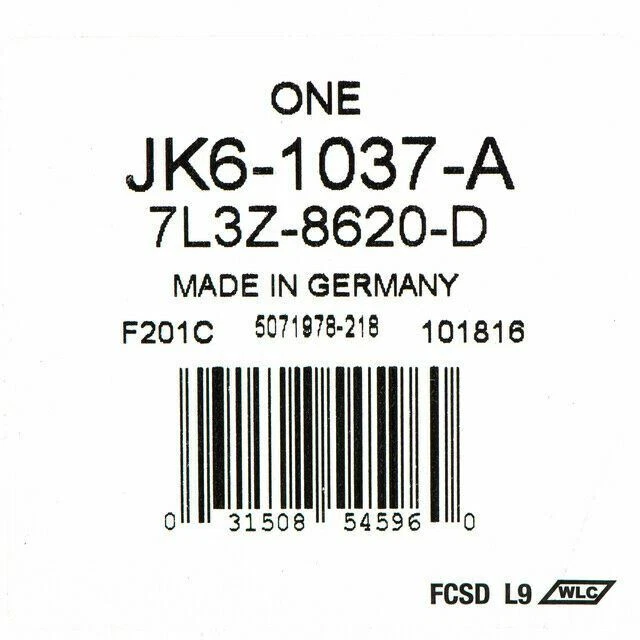 Cinto Serpentine Ford Expedition Lincoln Mark LT 2004-2008 fabricante de equipamento original 7L3Z-8620-D - Imagem 3 de 4