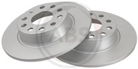 2X A.B.S. 18117 Bremsscheibe Hinten FüR VW