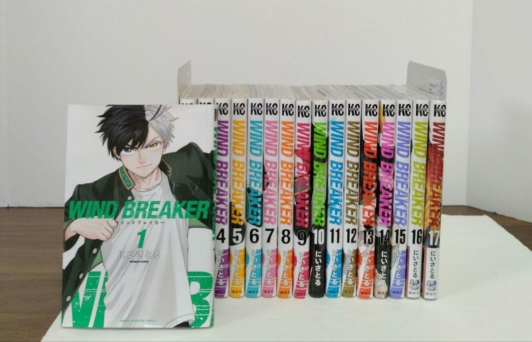 Wind Breaker Manga Complete Set Volumes 1-18 Japanese NEW | eBay Wind Breaker Manga Complete Set Volumes 1-18 Japanese NEW | eBay